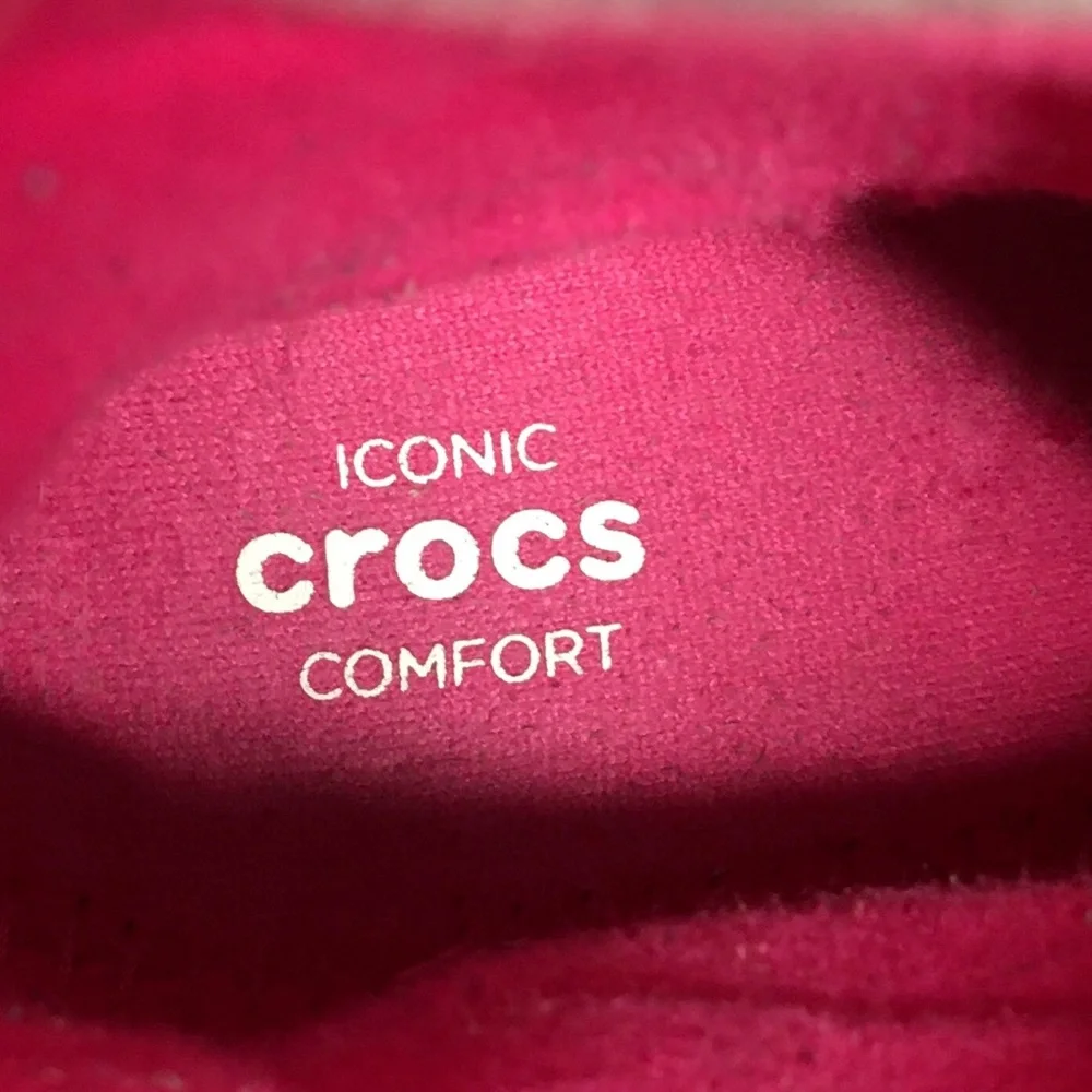 Crocs Kids' Crocband LodgePoint Pull-On Boot Pink J3